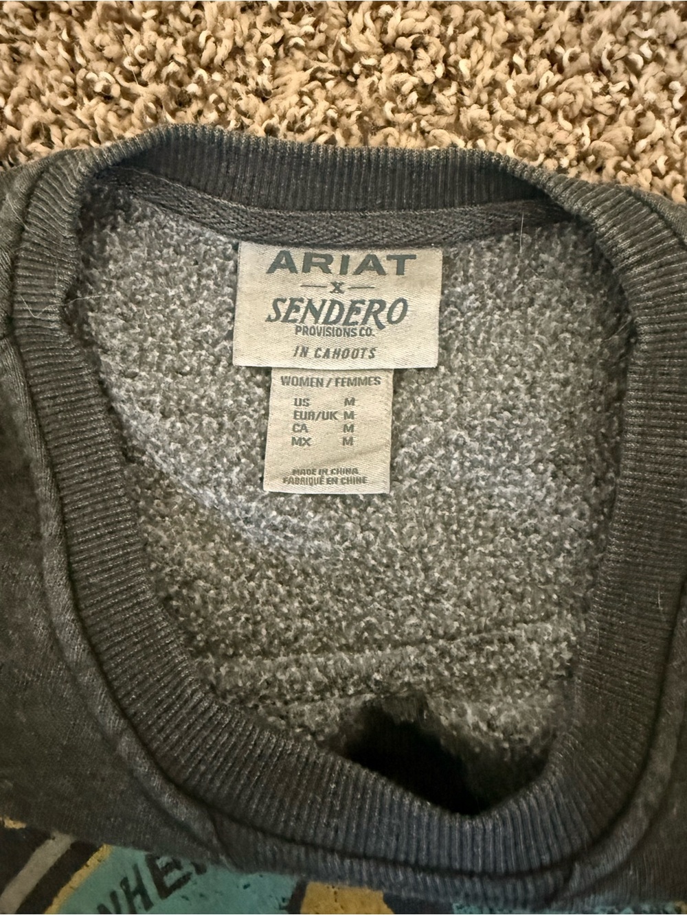 Ariat X Sendero Crewneck - Picture 2 of 4